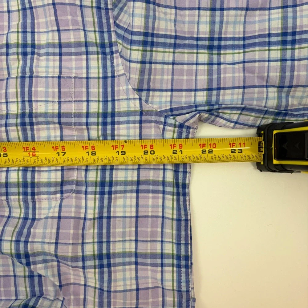 Soft Boy Indie Grunge Aesthetic Pastel Plaid Button Up NWT Size Small Boys